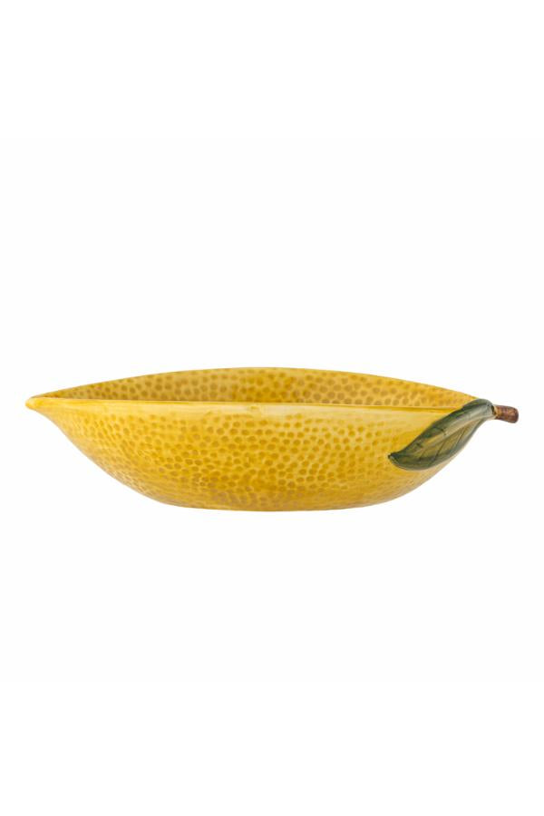 Creative Collection Limone Bowl, Yellow, Stoneware