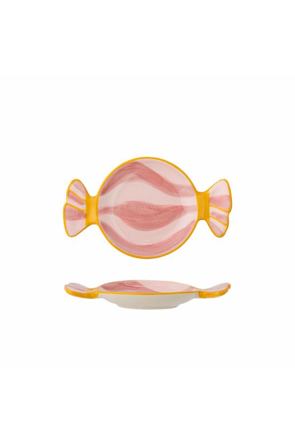 Bloomingville Caramella Serving Plate, Multi, Stoneware
