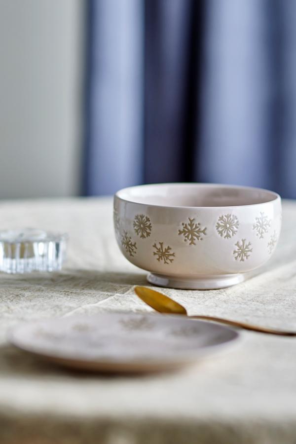 Bloomingville Snowie Bowl, Nature, Stoneware