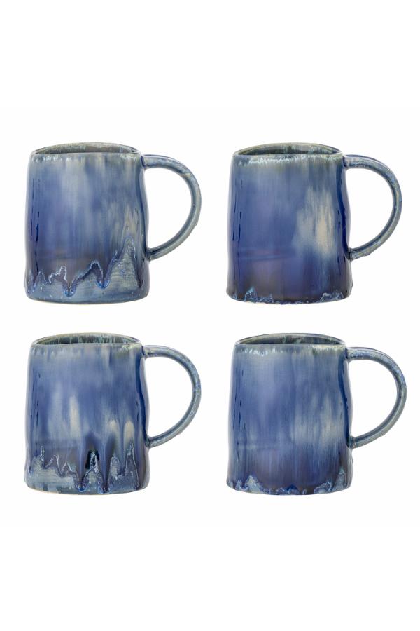 Bloomingville Yori Mug, Blue, Stoneware