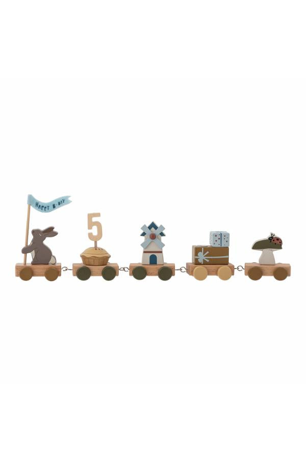 Bloomingville Mini Alfi Birthday Decoration, Multi, FSC®100%, MDF