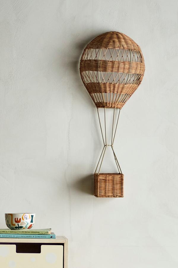 Bloomingville Mini Huggi Wall Basket, Nature, Rattan