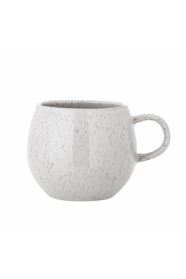 Bloomingville Addison Mug, White, Stoneware