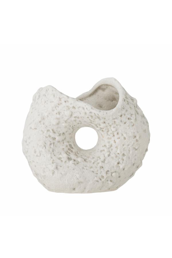 Creative Collection Fianna Vase, White, Stoneware