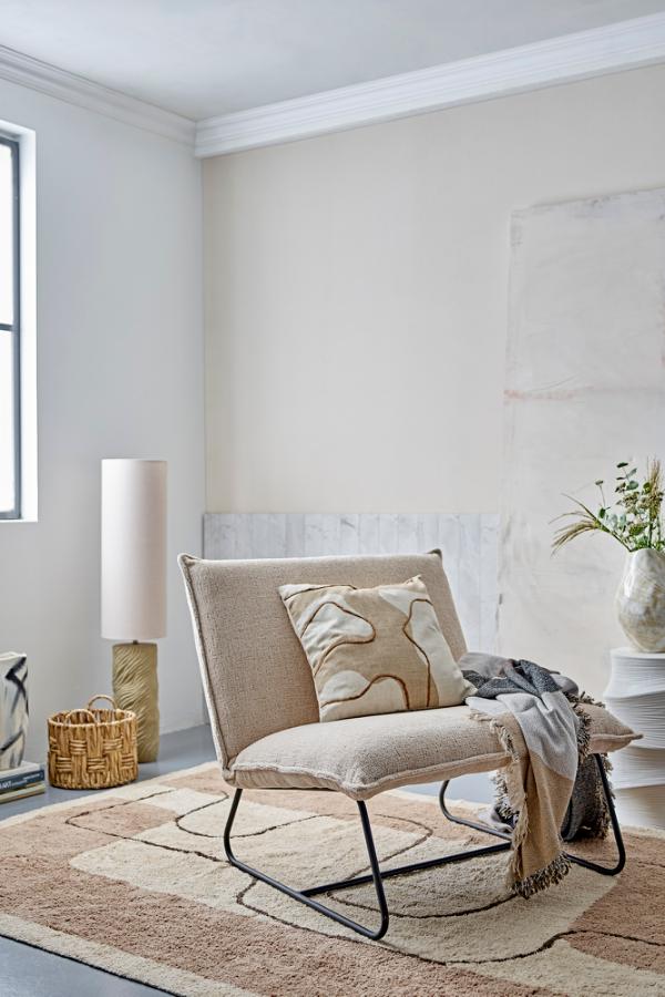 Bloomingville Payah Floor Lamp, Nature, Stoneware