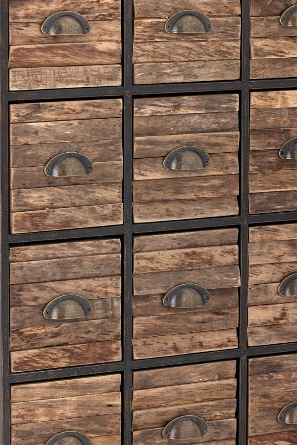 Creative Collection Matteo Drawers, Black, Metal