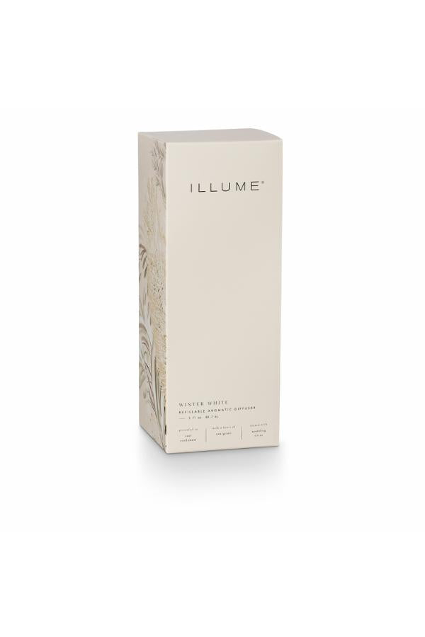 Illume Winter White Scent Diffuser, White,