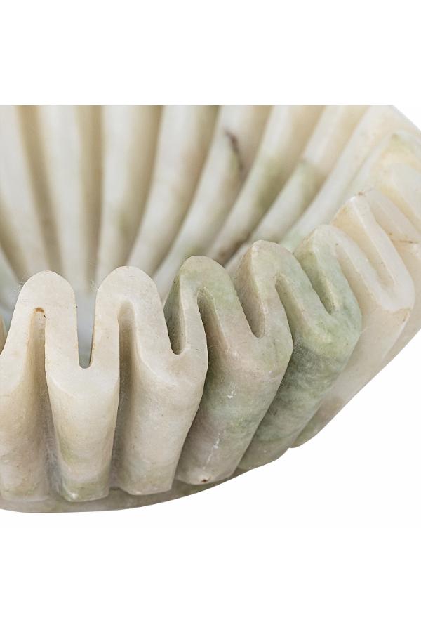 Bloomingville Harmonia Bowl, Green, Marble