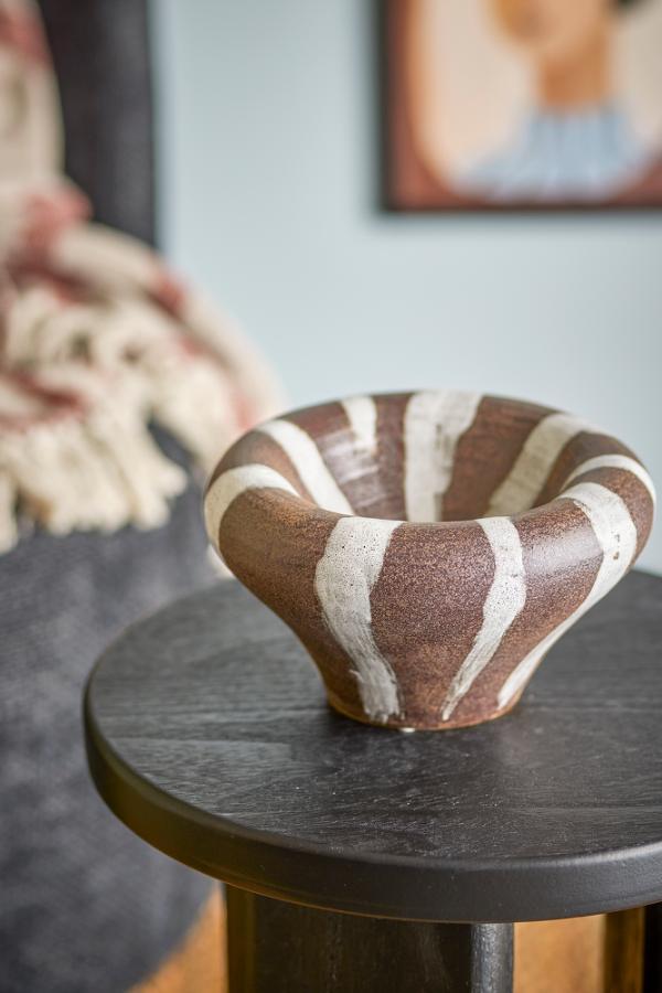 Bloomingville Ladris Bowl, Brown, Stoneware