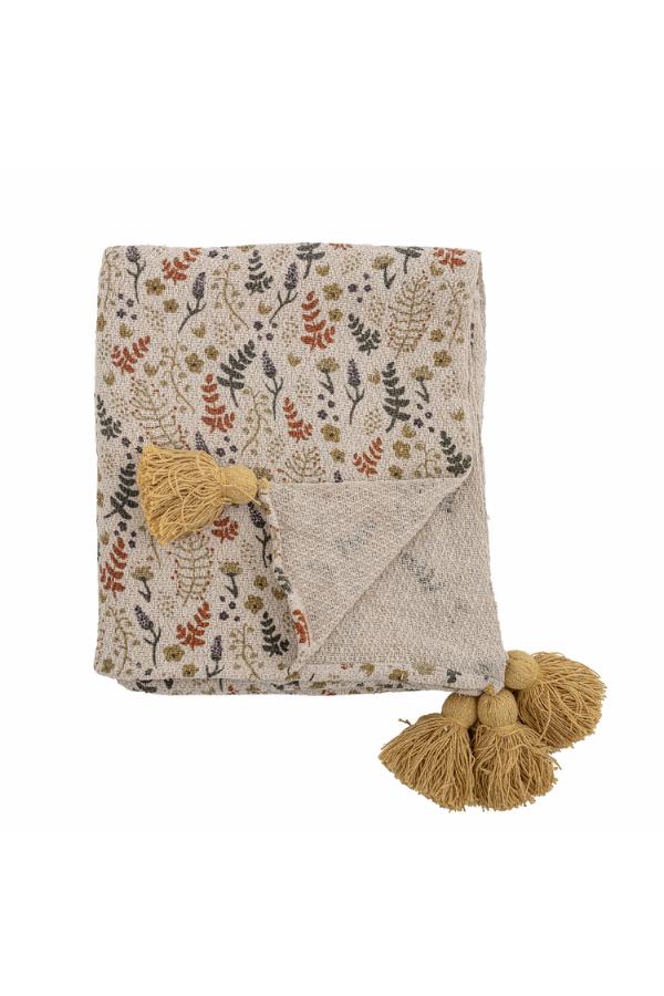 Bloomingville Mini Filipa Throw, Multi, Recycled Cotton