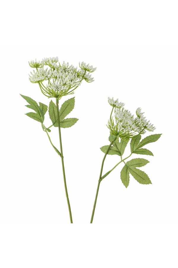 Bloomingville Fennel Stem, White, Artificial Flowers