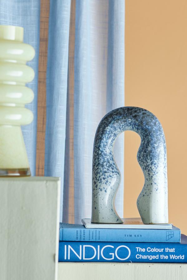 Bloomingville Gate Deco, Blue, Stoneware
