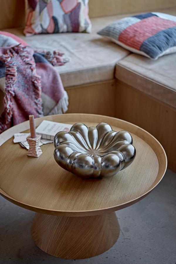 Bloomingville Sheeran Bowl, Silver, Stoneware