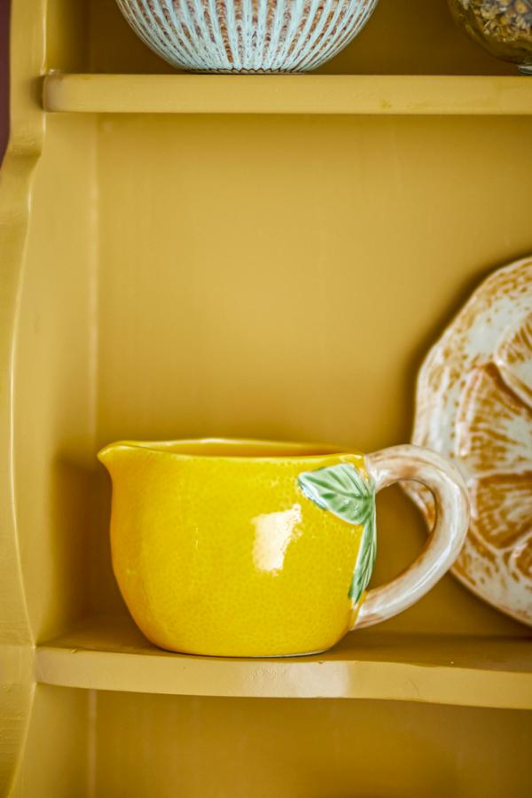 Creative Collection Limone Milk Jug, Yellow, Stoneware
