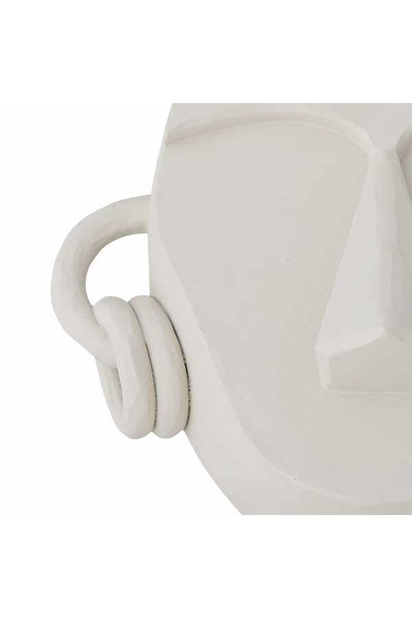 Bloomingville Luelle Deco, White, Polyresin