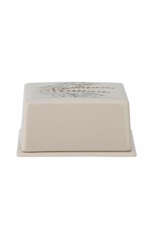 Bloomingville Bea Butter Box, Nature, Stoneware