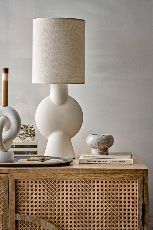 Bloomingville Sergio Table lamp, Nature, Stoneware