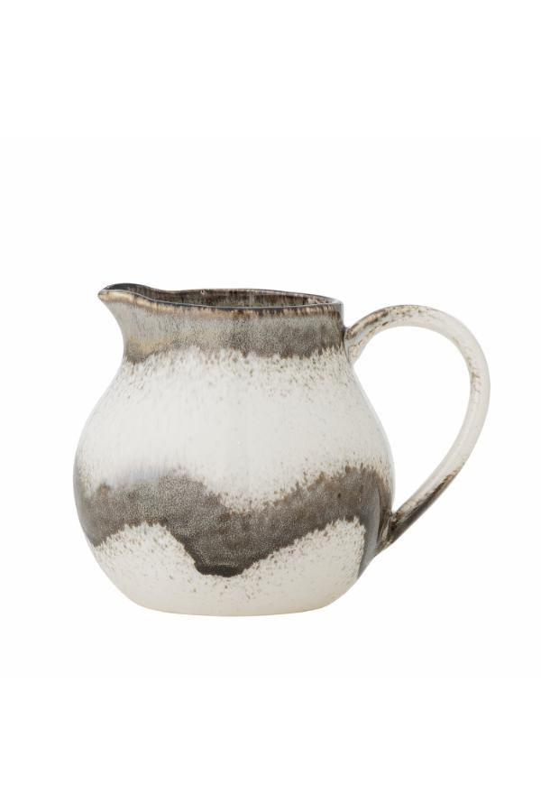 Bloomingville Paula Milk Jug, Grey, Stoneware