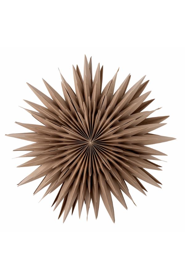 Bloomingville Elijas Star w/Light, Brown, FSC®Mix, Paper