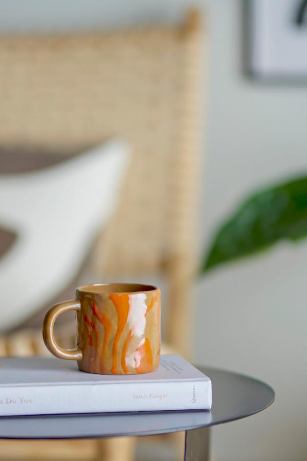 Bloomingville Ninka Cup, Orange, Stoneware