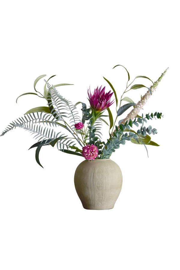 Bloomingville Crown Bouquet, Red, Artificial Flowers