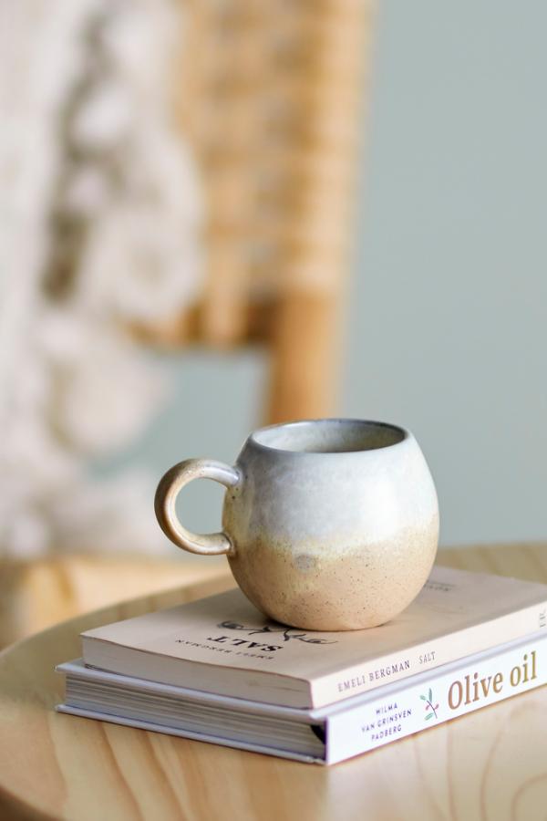 Bloomingville Paula Breakfast Set, Nature, Stoneware