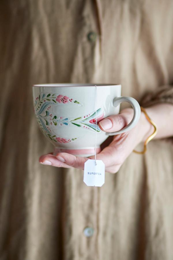 Creative Collection Rosalynde Mug, White, Stoneware