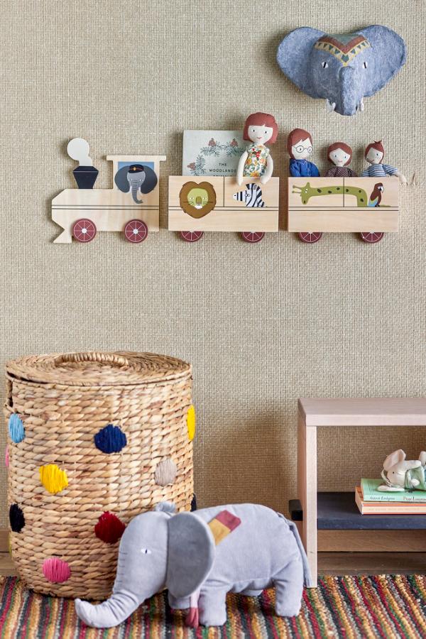 Bloomingville Mini Ferdinand Soft toy, Grey, Cotton