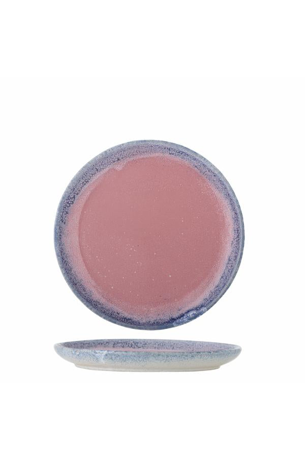 Bloomingville Paula Plate, Rose, Stoneware