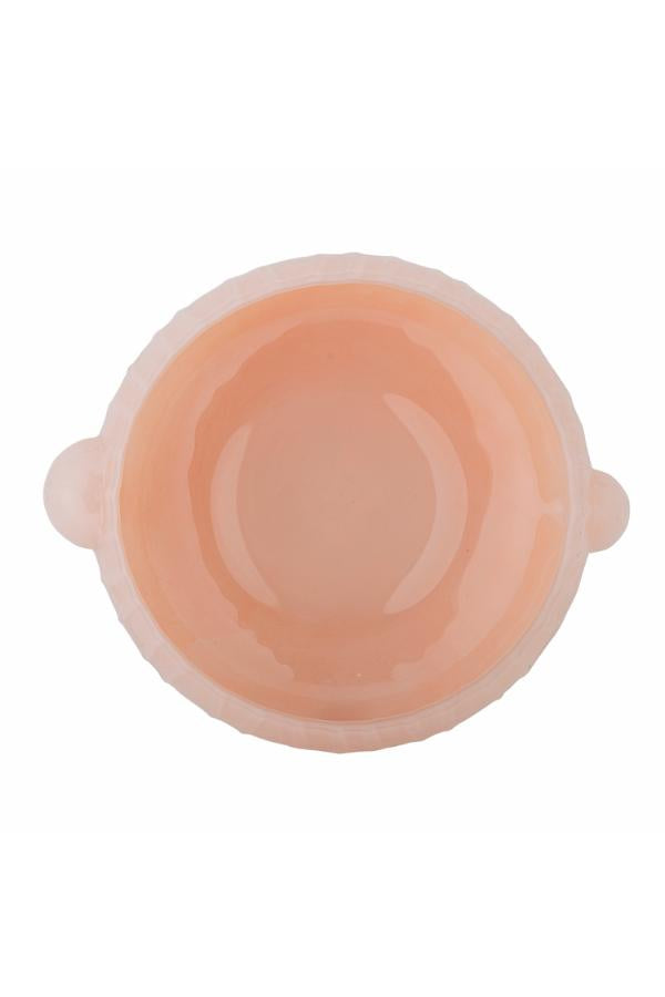 Bloomingville Lalie Bowl, Rose, Glass