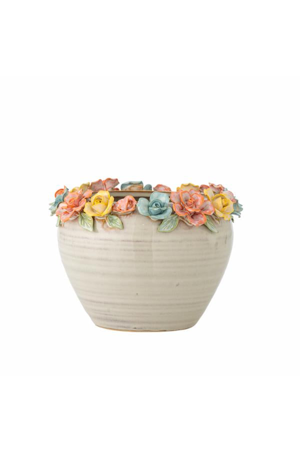 Creative Collection Eanna Flowerpot, Multi, Stoneware