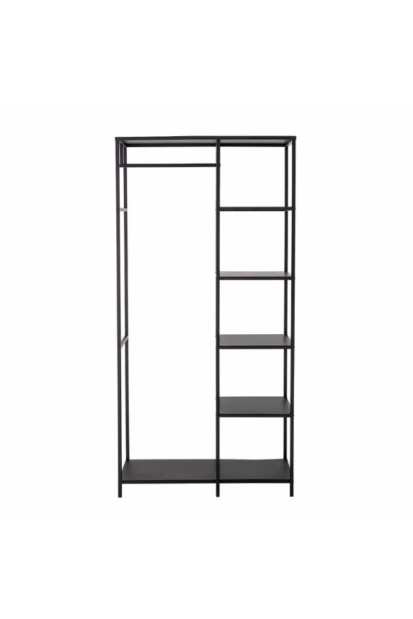 Bloomingville Valde Clothes Rack, Black, Metal
