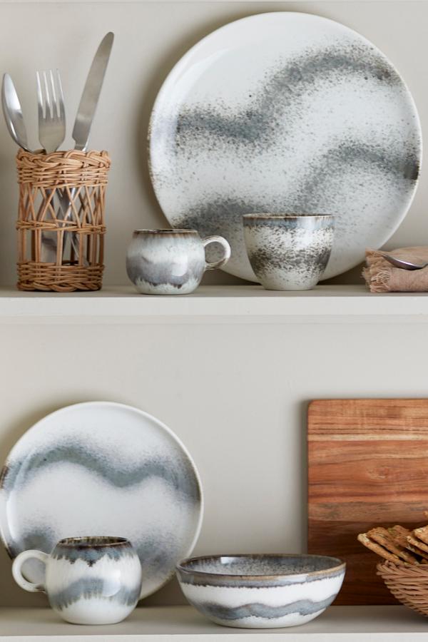 Bloomingville Paula Cup, Grey, Stoneware