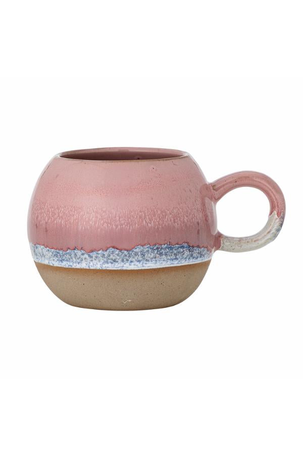 Bloomingville Paula Mug, Rose, Stoneware