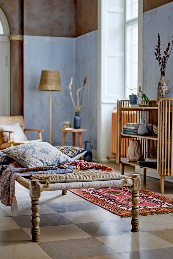 Creative Collection Sali Bookcase, Nature, Mango