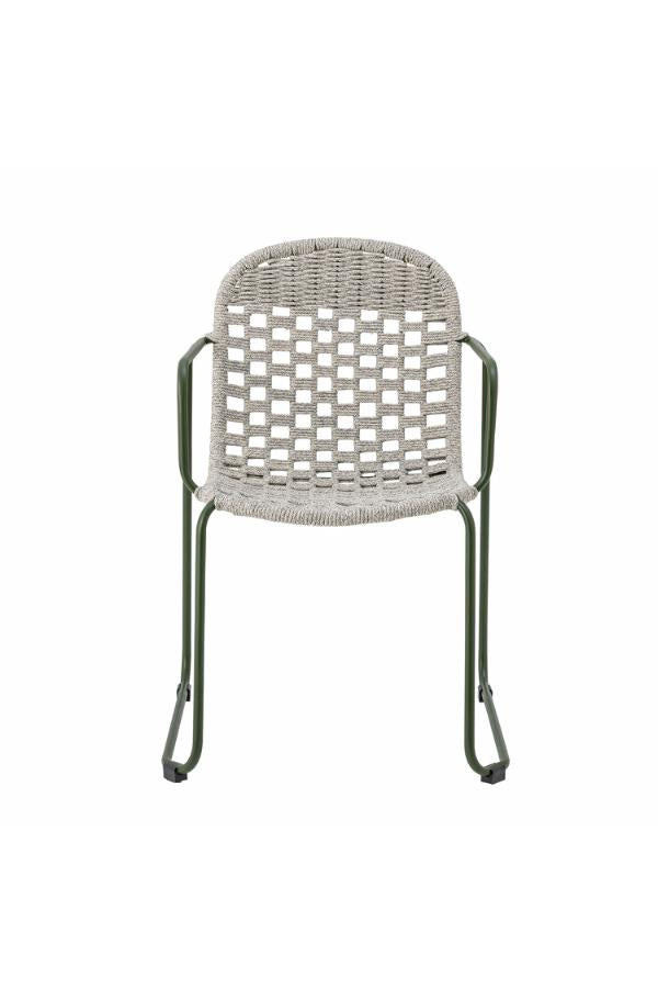 Bloomingville Calana Dining Chair, Green, Metal