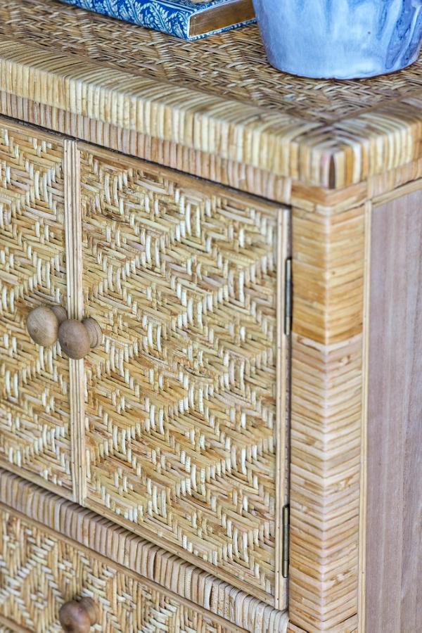 Creative Collection Lorris Drawers, Nature, Rattan