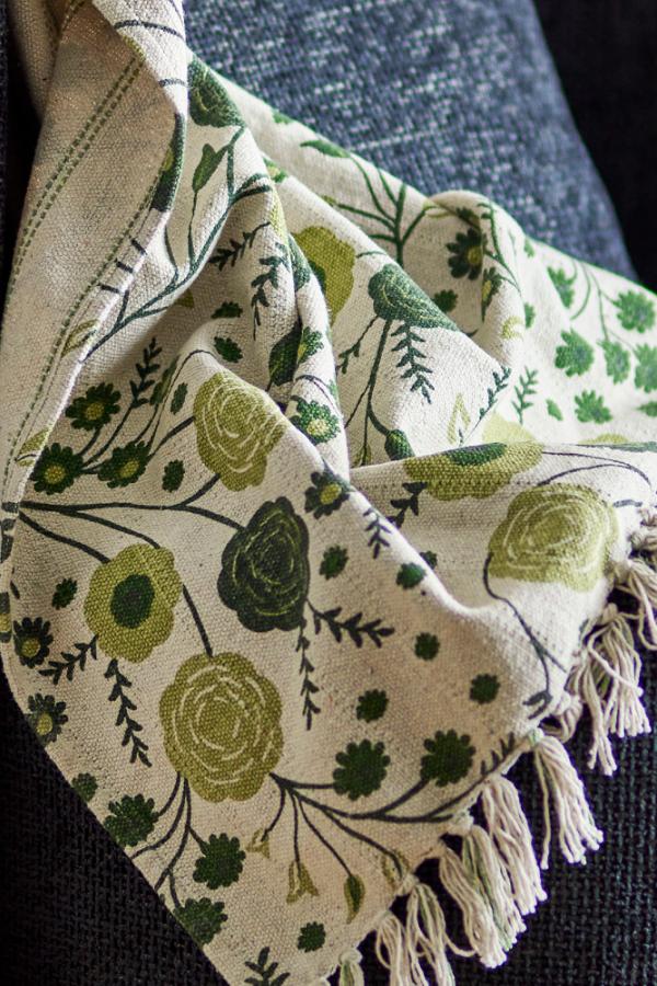 Bloomingville Eydis Throw, Multi, Recycled Cotton