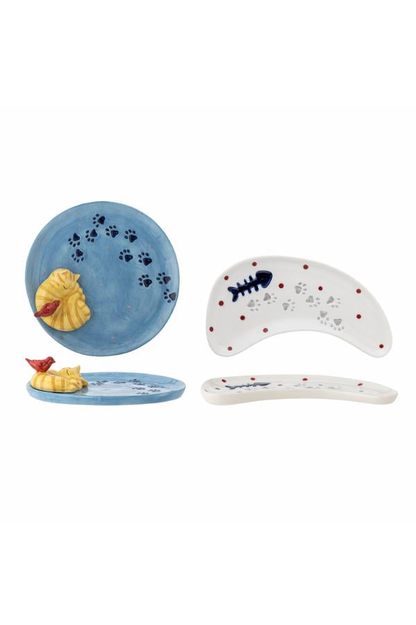 Bloomingville Bitte Serving Plate, Multi, Stoneware