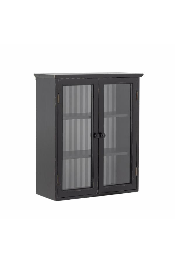 Creative Collection Hazem Cabinet, Black, Firwood