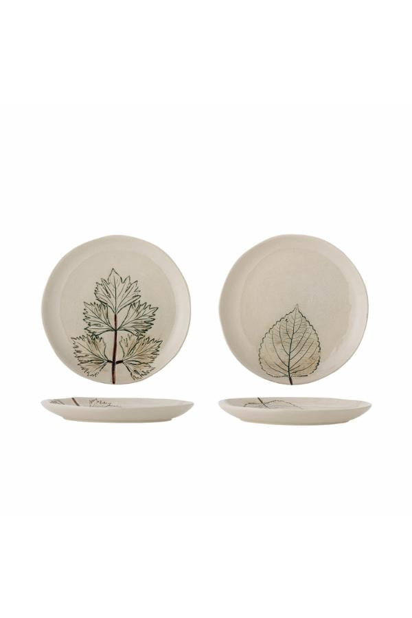 Creative Collection Aubrin Plate, Nature, Stoneware