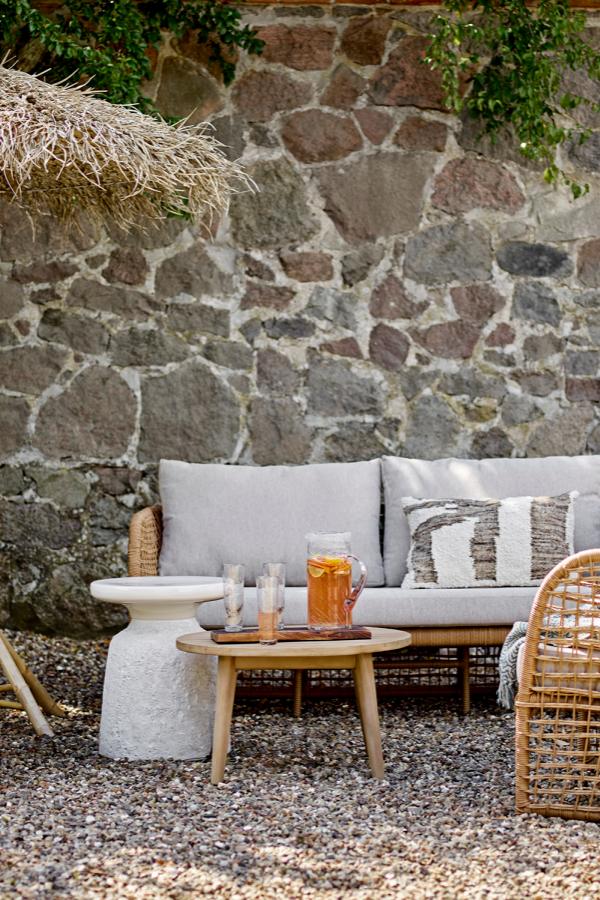 Bloomingville Penzano Lounge Chair, Nature, Polyrattan