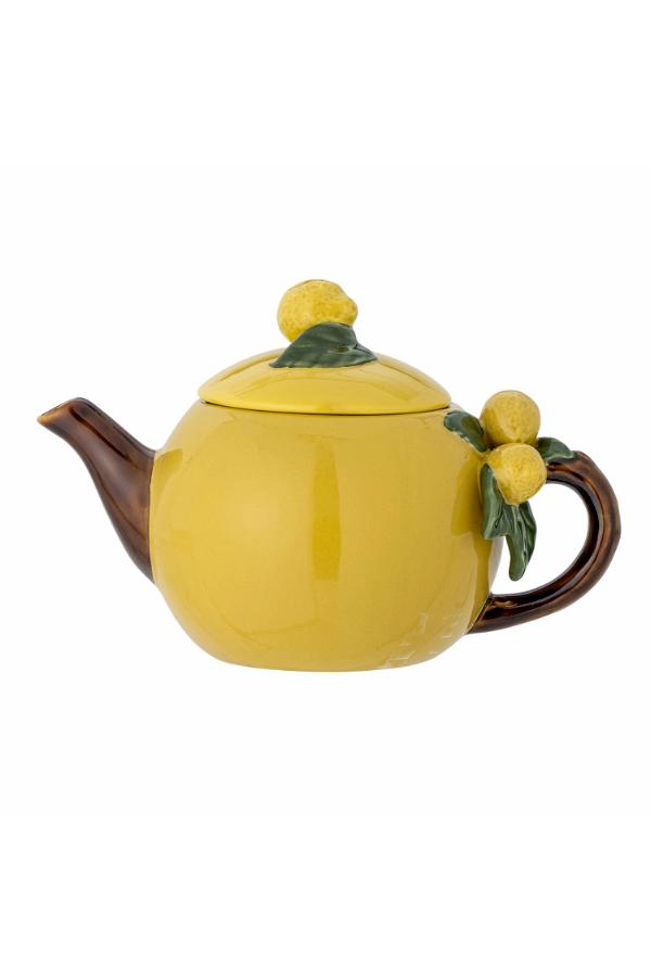Creative Collection Limone Teapot, Yellow, Stoneware