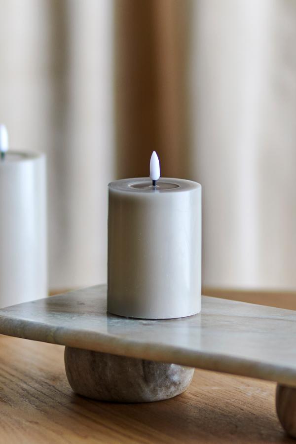 Bloomingville Ponza LED Candle, Nature, Paraffin