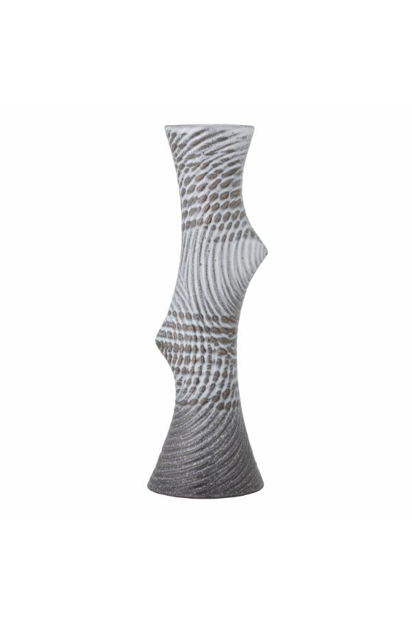 Bloomingville Raheem Vase, Grey, Stoneware