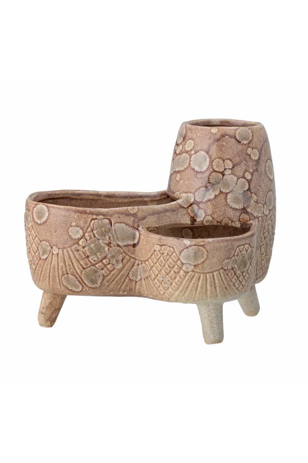 Creative Collection Shaya Flowerpot, Nature, Stoneware