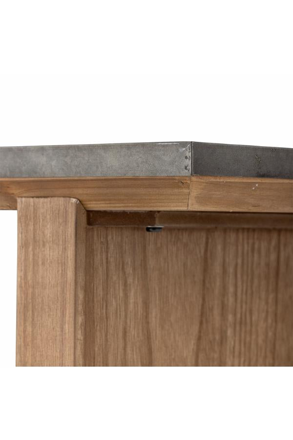 Creative Collection Riva Console Table, Brown, Firwood