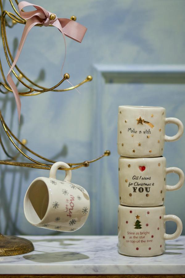 Bloomingville Christy Cup, Multipack, Nature, Stoneware
