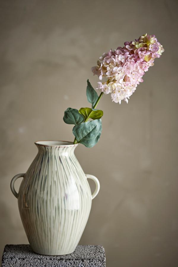 Bloomingville Hydrangea Stem, Rose, Artificial Flowers