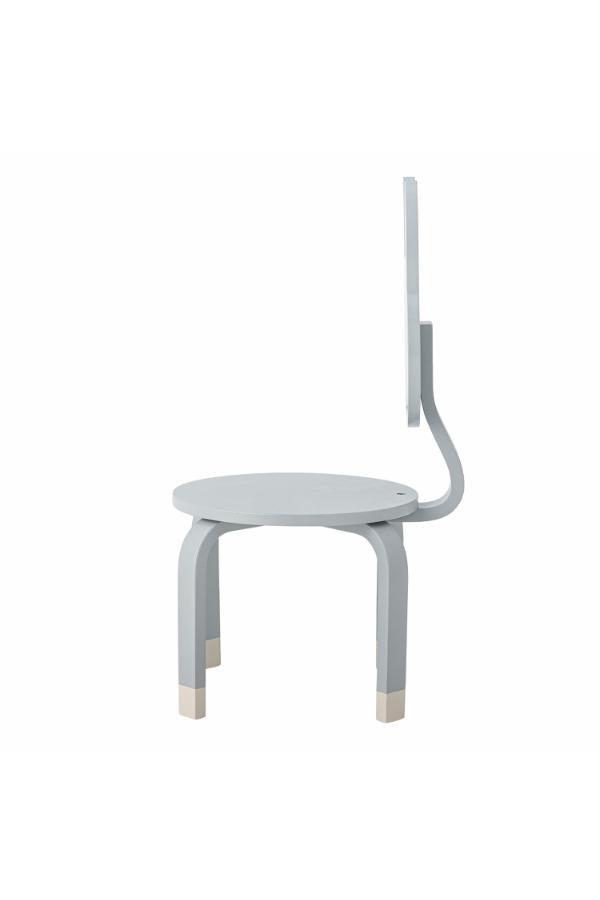 Bloomingville Mini Marle Chair, Grey, FSC®100%, MDF